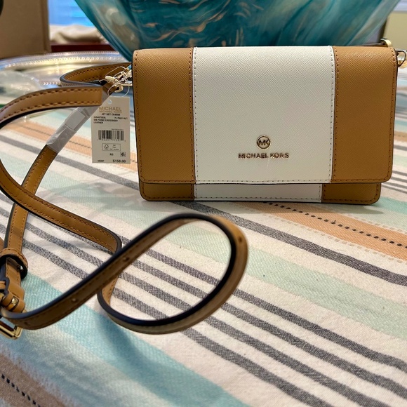 NWT Michael Kors Jet Set Charm Small Crossbody Bag - Picture 1 of 4